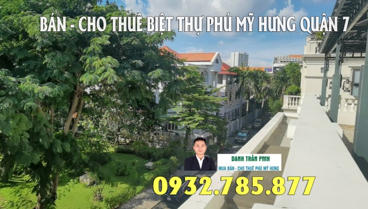 Căn Góc View Công Viên Biệt Thự Nam Thông, PMH Q.7 - 19x18m  Giá 106 tỷ LH 0932785877 Danh Trần PMH